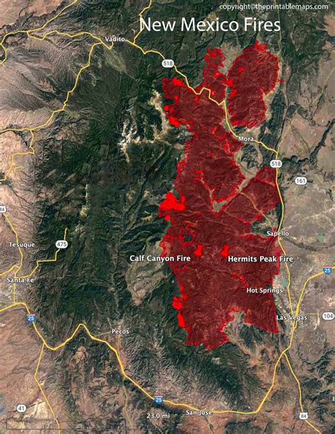 Future of MAP and its potential impact on project management Fires In New Mexico Map